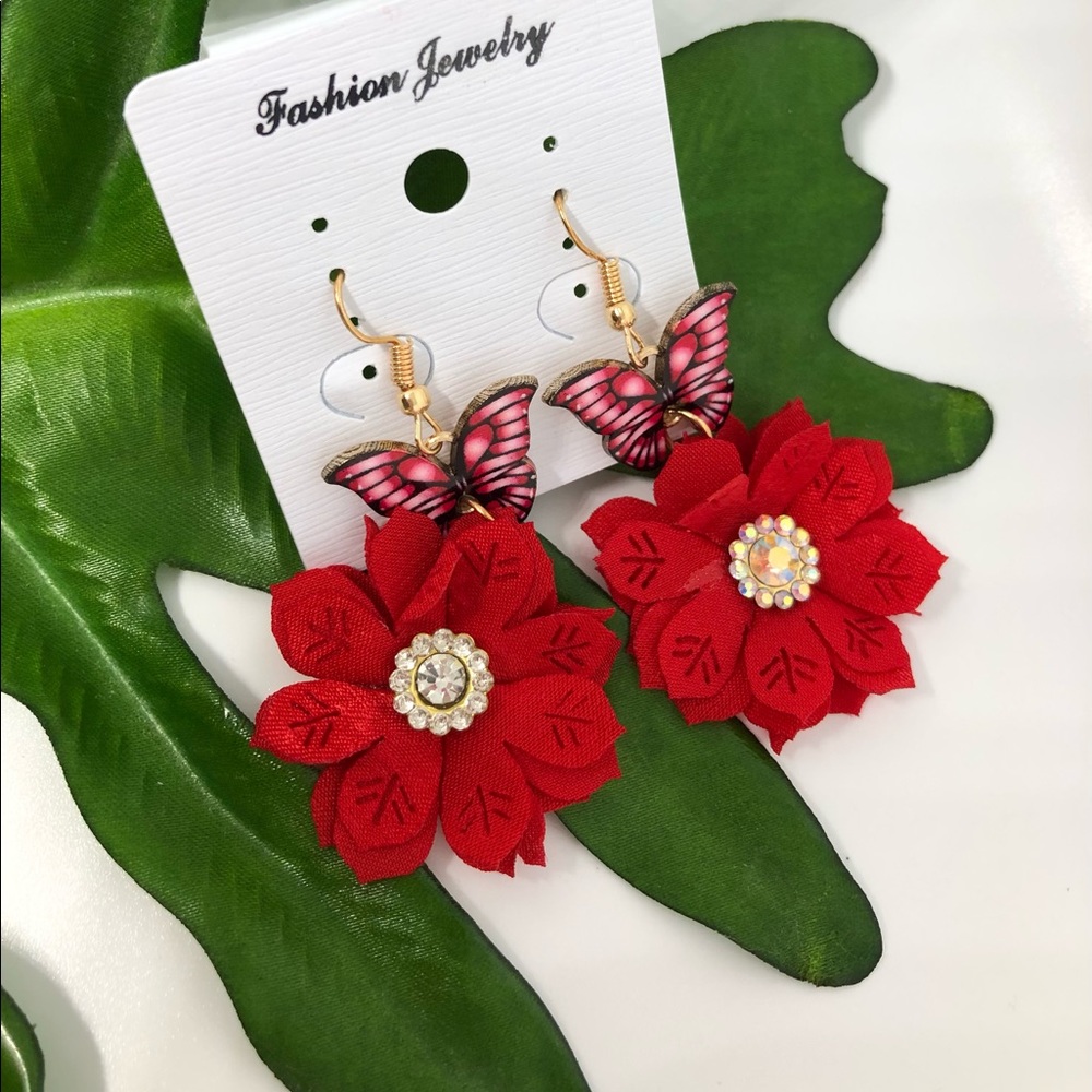 Butterfly earrings